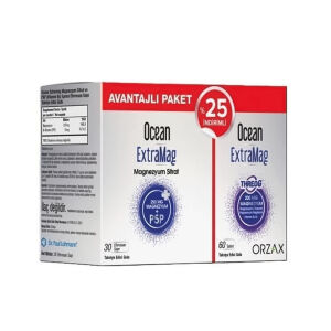 Ocean Extramag 30 Saşe + Extramag Threog 60 Tablet