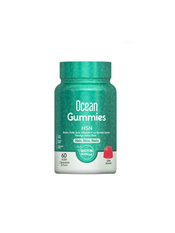 Ocean Gummies Hsn Çiğnebilir Jel Form 60 Adet