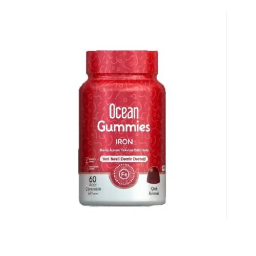 Ocean Gummies İron 60 Çiğneme Formu - 1