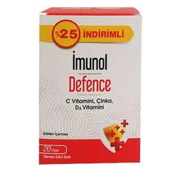 Ocean İmunol Defence Takviye Edici Gıda 20 Saşe %25 İndirimli