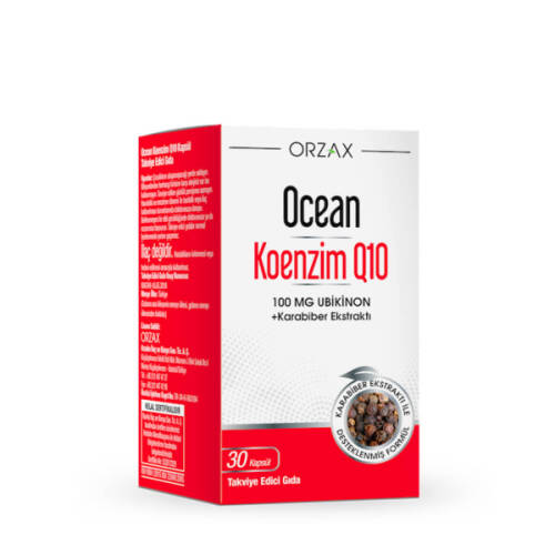 Ocean Koenzim Q10 100 mg 30 Kapsül - 1