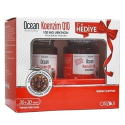 Ocean Koenzim Q10 1+1 100 mg 30 Kapsül