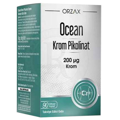 Ocean Krom Pikolinat 200 mcg 90 Kapsül - 1
