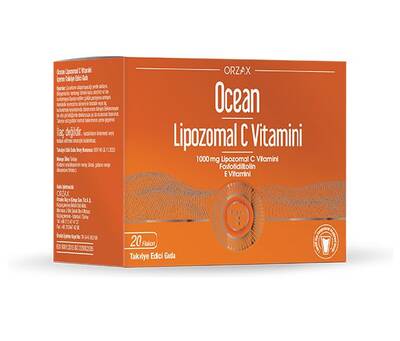 Ocean Lipozomal C Vitamini 1000 mg 20 Flakon - 1