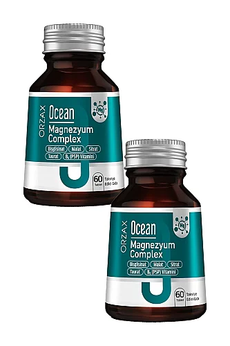 Ocean Magnezyum Complex 60 Tablet X 2 Adet - 1