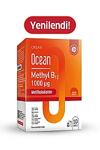Ocean Methyl B12 1000 mcg Dilaltı Spreyi 10 ml