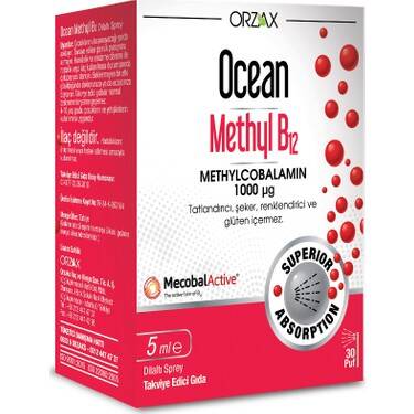 Ocean Methyl B12 Dilaltı Spreyi 5 ml - 1