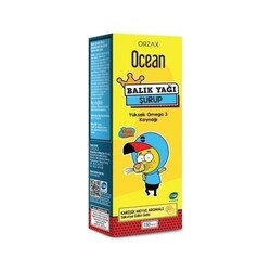 Ocean Omega 3 Karışık Meyveli Balık Yağı Şurubu Kral Şakir 150 ml - Ocean