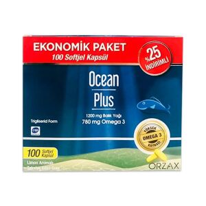 Ocean Plus 1200 mg 100 Softjel - %25 İndirimli
