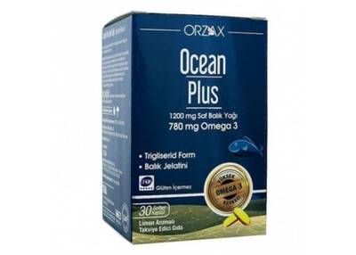 Ocean Plus 1200 mg Balık Yağı 30 Kapsül - 1