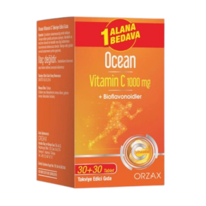 Ocean Vitamin C 1000 mg 30 Tablet 1 Alana 1 Bedava