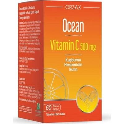 Ocean Vitamin C 500 mg 60 Kapsül - 1