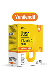 Ocean Vitamin D3 Sprey 400 Iu 20 ml