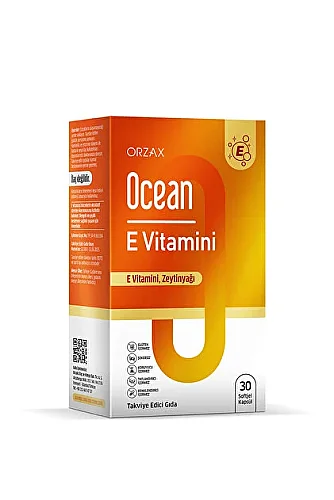 Ocean Vitamin E 30 Kapsül - 1