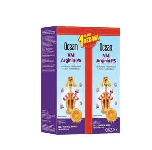 Ocean Vm Arginin Ps Ballı Portakal Aromalı Şurup 150 ml - 1 Alana 1 Bedava
