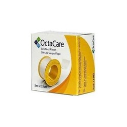 Octacare İpek Tıbbi Plaster 5m x 2,5cm