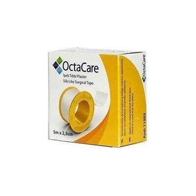 Octacare İpek Tıbbi Plaster 5m x 2,5cm - 1