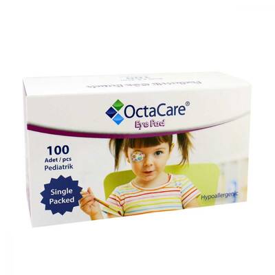 Octacare Pediatrik Göz Bandı Kız 5*6.2cm 100lü (50610) - 1