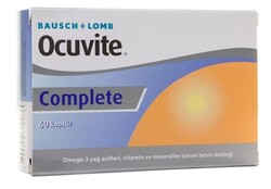 Ocuvite Complete Bausch & Lomb 60 Kapsül - Bausch Lomb