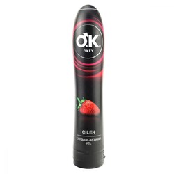 Okey Kayganlaştırıcı Jel Çilekli 100 ml
