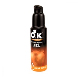 Okey Kayganlaştırıcı Jel Sıcak Temas 100 ml