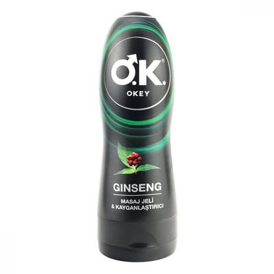 Okey Kayganlaştırıcı Masaj Jeli Ginseng 200 ml - 1