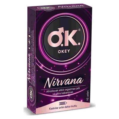 Okey Nirvana Prezervatif 10 Adet - 1