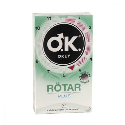 Okey Rötar Plus Prezervatif 10 Adet - 1