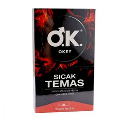 Okey Sıcak Temas Prezervatif 10 Adet