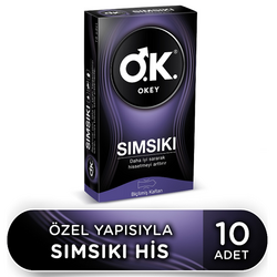 Okey Sımsıkı Prezervatif 10 Adet