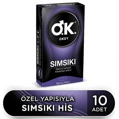 Okey Sımsıkı Prezervatif 10 Adet - 1