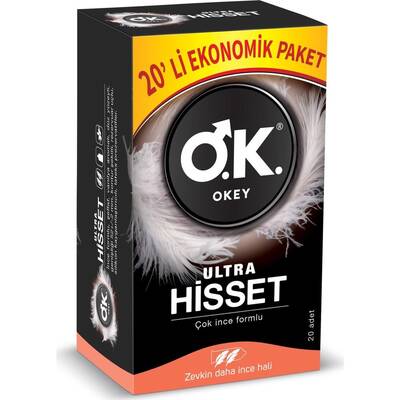 Okey Ultra Hisset 20’li Prezervatif - 1