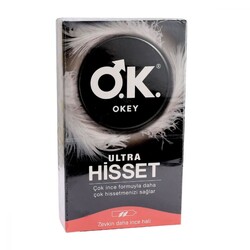 Okey Ultra Hisset Prezervatif 10 Adet