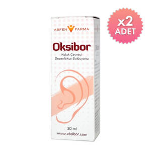 Oksibor Kulak Damlası 30 ml 2 Adet