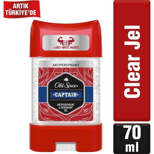 Old Spice Deo Clear Gel Captain 70 ml - 1