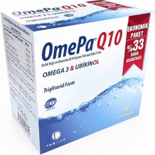 Omepa Q10 90 Kapsül - 1