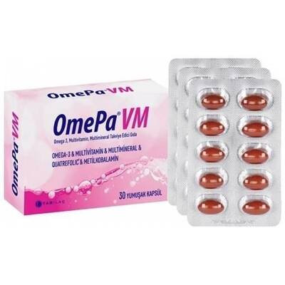 Omepa VM 30 Yumuşak Kapsül - 1