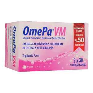 Omepa VM 30 Yumuşak Kapsül - İkincisi %50