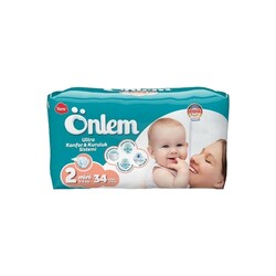 Önlem Bebek Bezi 2 Beden Mini 3-6 kg 34 Adet