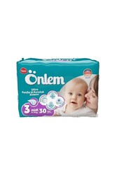 Önlem Bebek Bezi 3 Beden Midi 4-9 kg 30 Adet