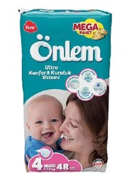 Önlem Bebek Bezi 4 Beden Maxi 7-14kg 48 Adet