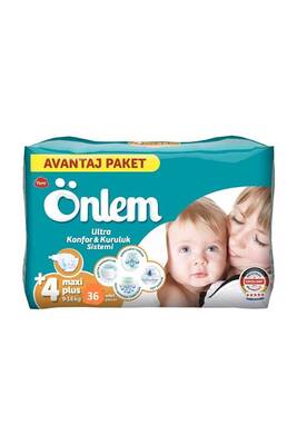 Önlem Bebek Bezi 4 Beden Maxi Plus 9-16kg 36 Adet - 1