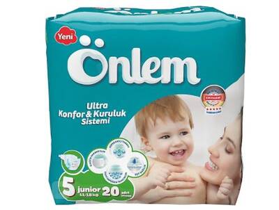 Önlem Bebek Bezi 5 Beden Junior 11-18 kg 20 Adet - 1