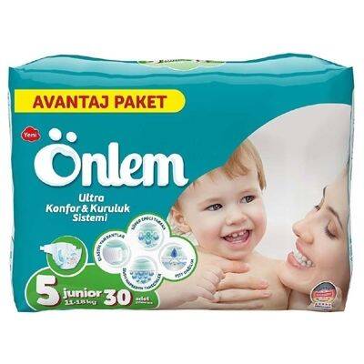 Önlem Bebek Bezi 5 Beden Junior 11-18kg 30 Adet - 1