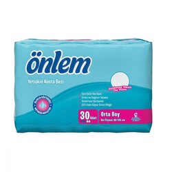 Önlem Belbantlı Hasta Bezi Tekstil Yüzey Medium 30 Adet