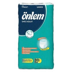 Önlem Külotlu Hasta Bezi Tekstil Yüzey Large 30 Adet