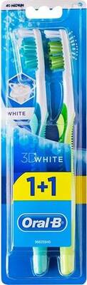 Oral-B 3D White 1+1 Diş Fırçası Medium - 1