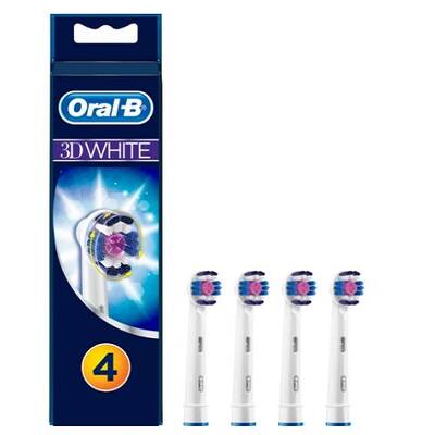 Oral-B 3D White Diş Fırçası Yedek Başlığı 4'lü - 1