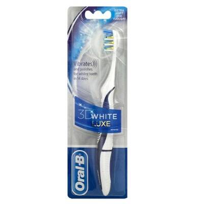 Oral-B 3D White Luxe Extra Soft Pilli Diş Fırçası - 1