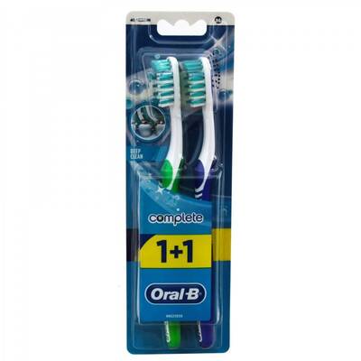 Oral-B Advance Complete Clean Medium Diş Fırçası 2'li - 1